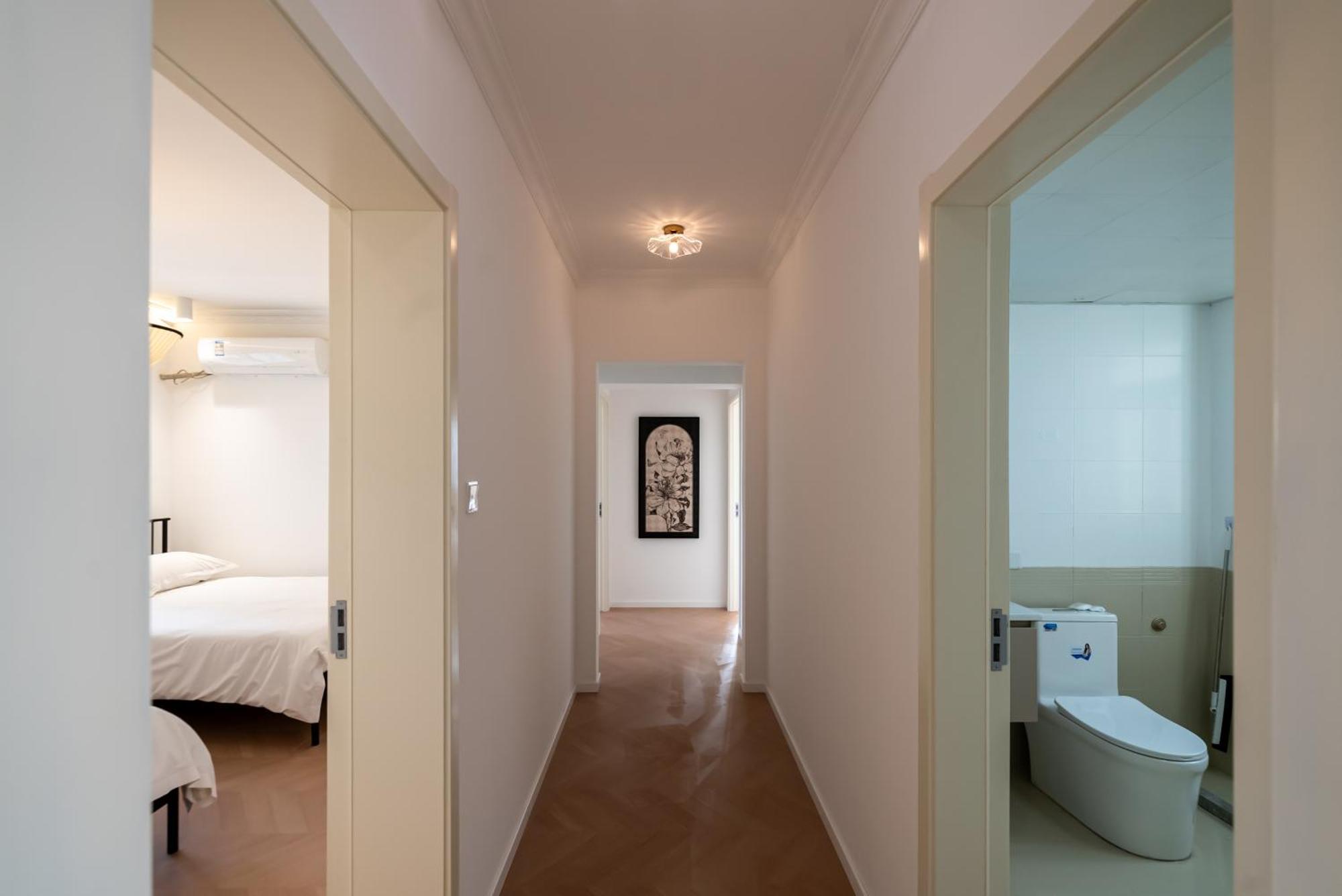 Shanghai Yi Du B&B -Family - Friendly Suite Close To People'S Square And Subway المظهر الخارجي الصورة