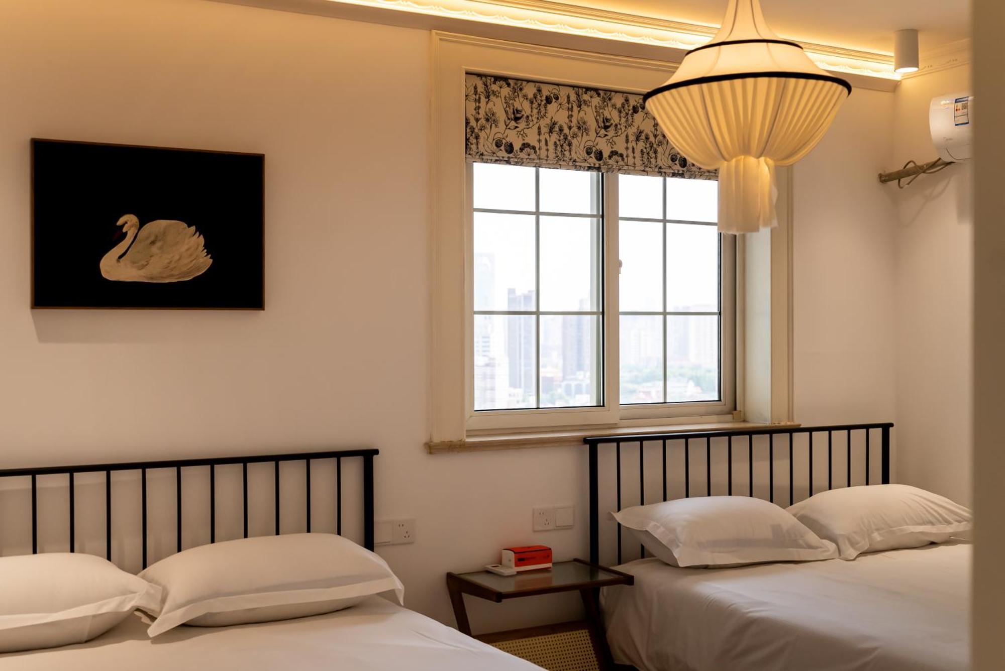 Shanghai Yi Du B&B -Family - Friendly Suite Close To People'S Square And Subway المظهر الخارجي الصورة