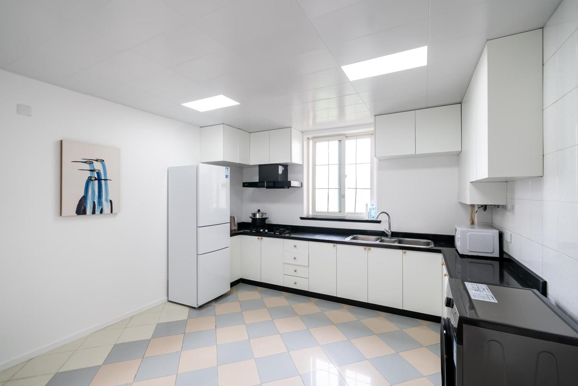Shanghai Yi Du B&B -Family - Friendly Suite Close To People'S Square And Subway المظهر الخارجي الصورة
