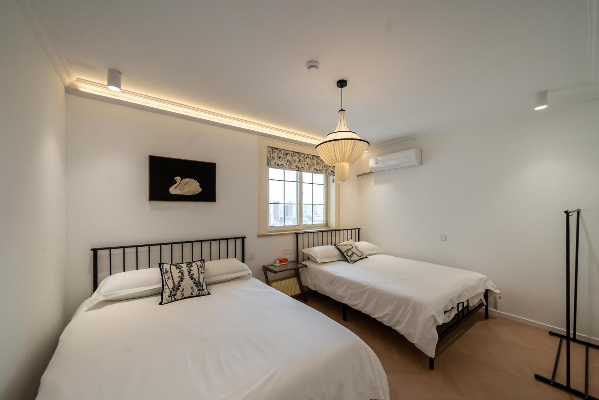 Shanghai Yi Du B&B -Family - Friendly Suite Close To People'S Square And Subway المظهر الخارجي الصورة