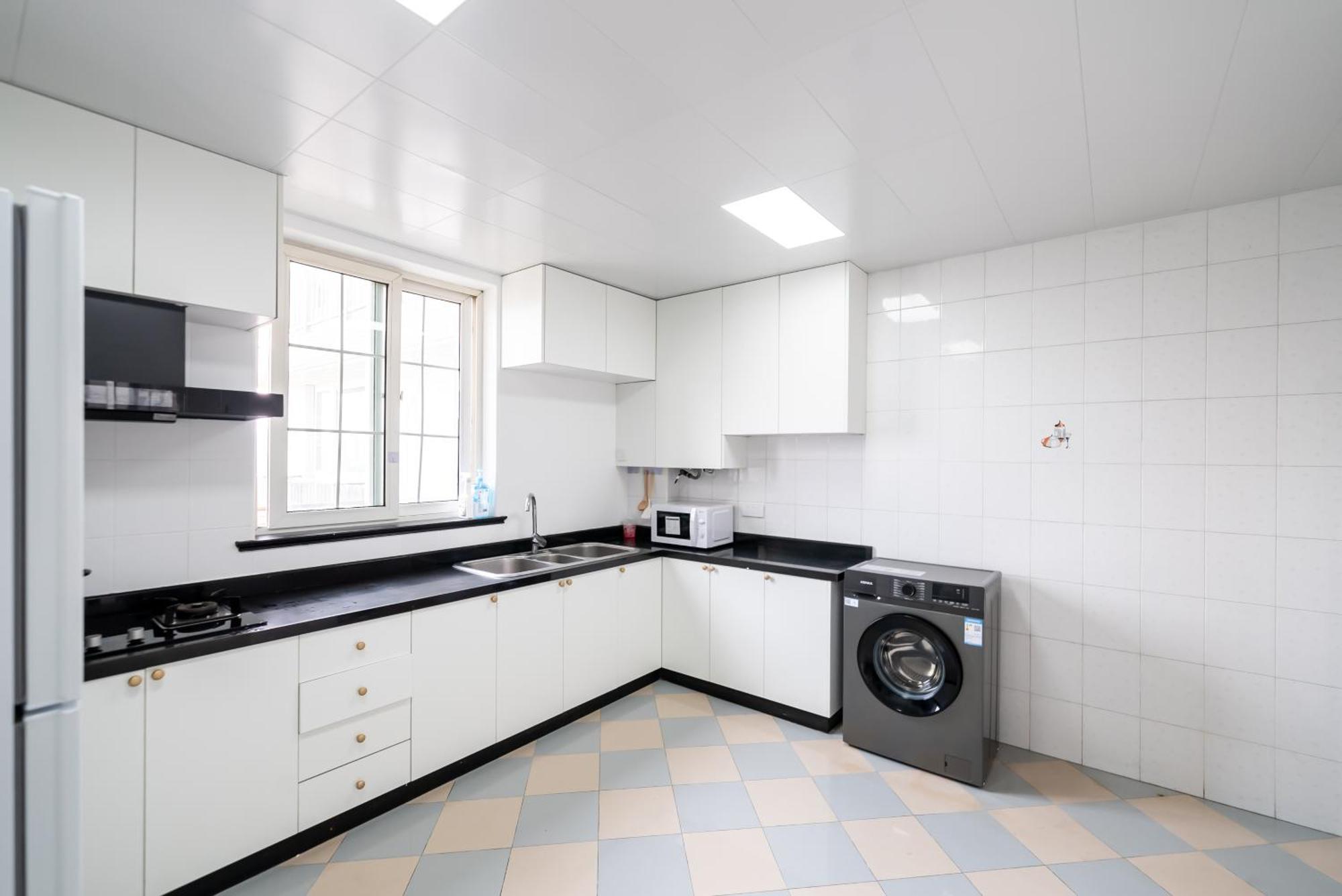 Shanghai Yi Du B&B -Family - Friendly Suite Close To People'S Square And Subway المظهر الخارجي الصورة